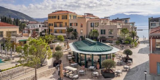 A one bedroom apartment for sale on the seafront in a beautiful resort