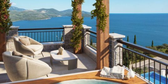 For sale studio apartment in luxury complex Tivat