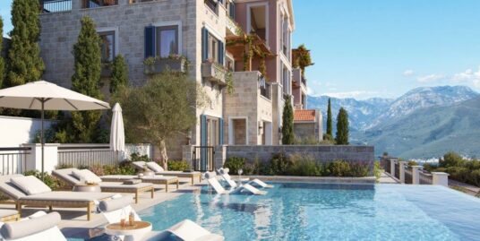For sale studio apartment in Lustica Bay Tivat