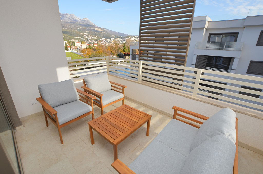 A fully furnished apartment in the luxurious complex Herceg Novi
