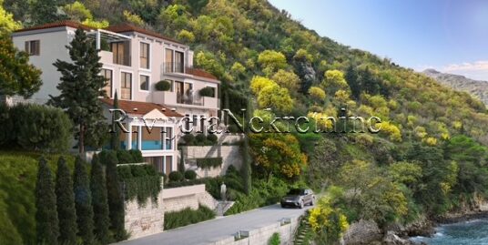 For sale seafront villa in Stoliv Kotor
