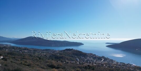 Building land with sea view Trebesin Herceg Novi