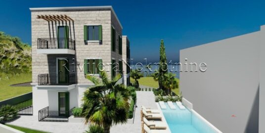 Two-bedroom apartment with sea view for sale in new development