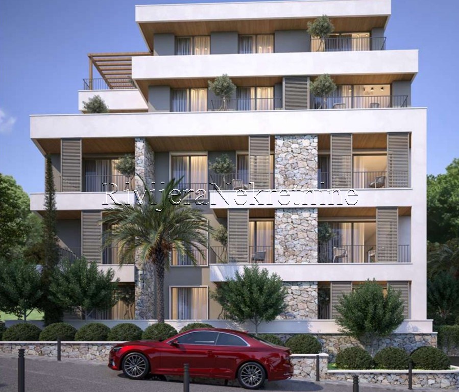Zu verkaufen: Zwei-Zimmer-Wohnung im Bau in Tivat