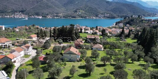 Urbanized land for sale near the sea Kamenari Boka Kotorska