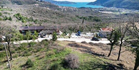 Urbanized land with sea view Herceg Novi Mojdez