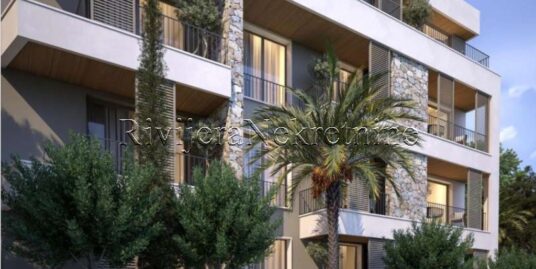 Two-bedroom apartment for sale under construction in Tivat