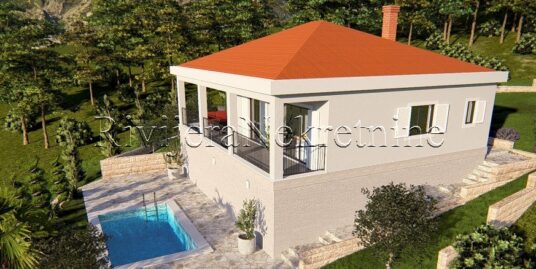 Sale of urbanized land with sea view Ratisevina Herceg Novi