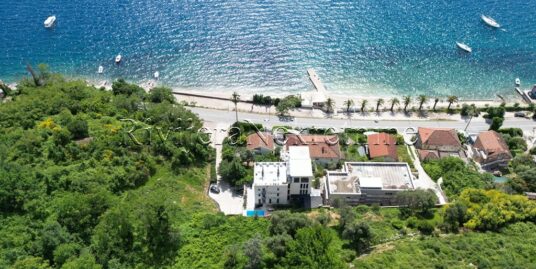 Urbanized building land near the sea Herceg Novi