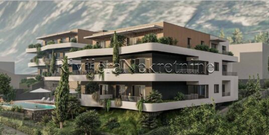 One-bedroom apartment for sale with a sea view in Kotor