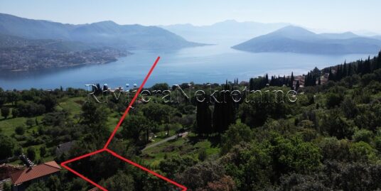 Urbanized land with a sea view Zvinje Herceg Novi Boka Kotorska