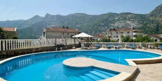 Spacious duplex apartment with sea view for sale Risan Kotor