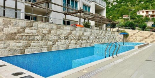 For sale one-bedroom apartment in a luxury complex Dobrota Kotor