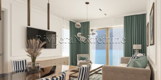 For sale two-bedroom apartment in a luxury complex in Risan Kotor