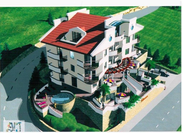 Urbanized plot with project Djenovici, Herceg Novi