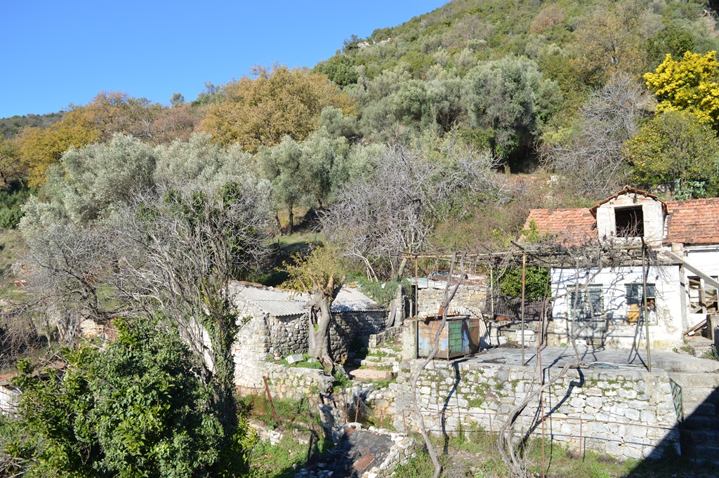 Ruins with sea view Djenovici, Herceg Novi