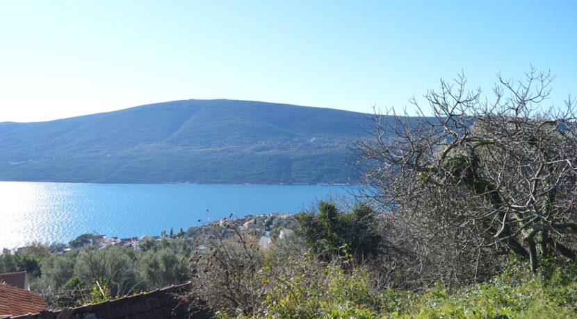 Ruin Plot sea view Djenovici Herceg Novi-Top Estate Montenegro