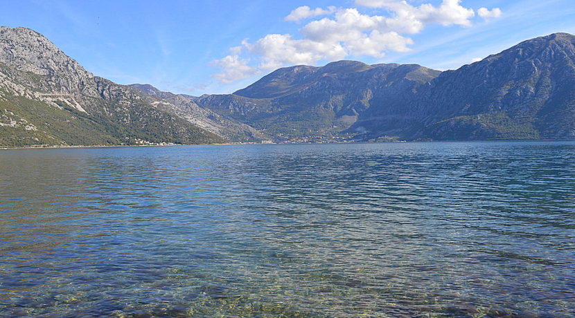 Ground sea view Kostanjica Kotor-Top Estate Montenegro