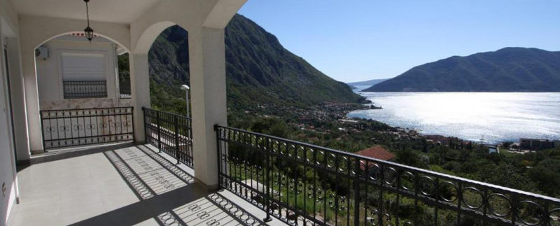Wonderful villa with fantastic sea view Risan, Kotor-Top Estate Montenegro