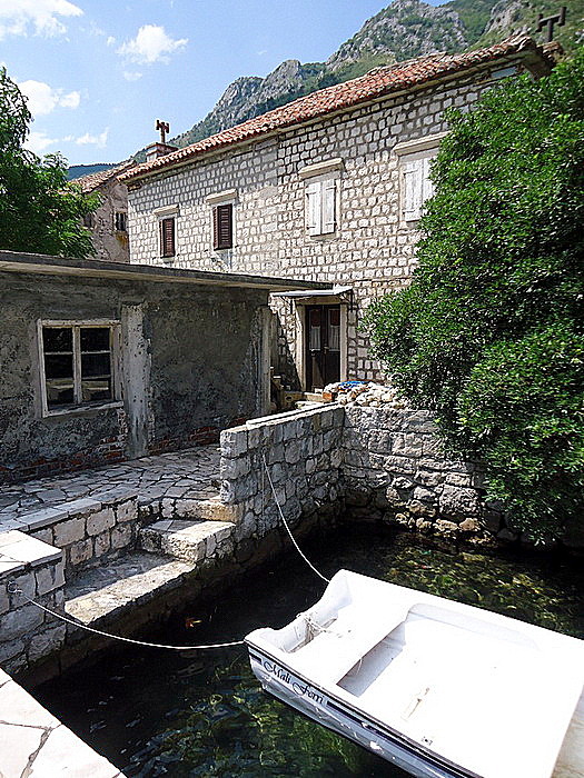 Old Stone House first line by the sea Muo, Kotor