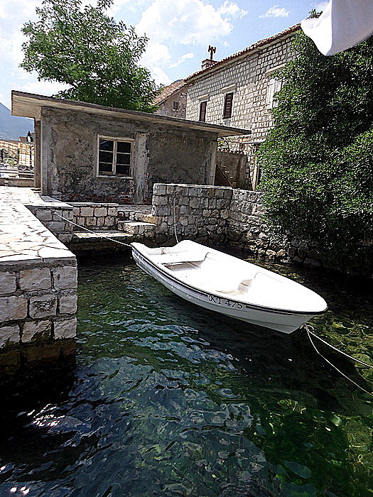 Old Stone House first line by the sea Muo, Kotor TopEstateMontenegro