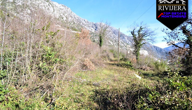Attraktives Grundstück mit blick auf die bucht von Boka Morinj, Kotor-Top Immobilien Montenegro