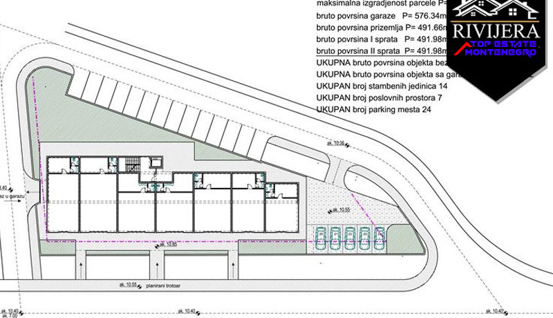 Investitionsprojekt Bijela, Herceg Novi-Top Immobilien Montenegro