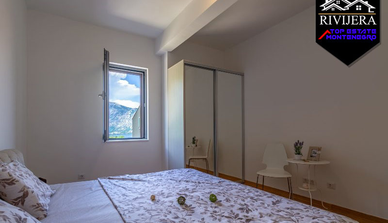 Moderne Zwei Zimmer Wohnung Morinj, Kotor-Top Immobilien Montenegro
