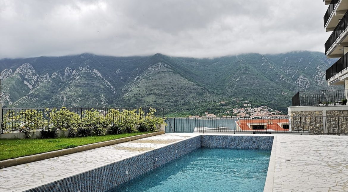 Neu gebaute Wohnung Dobrota Kotor-Top Immobilien Montenegro