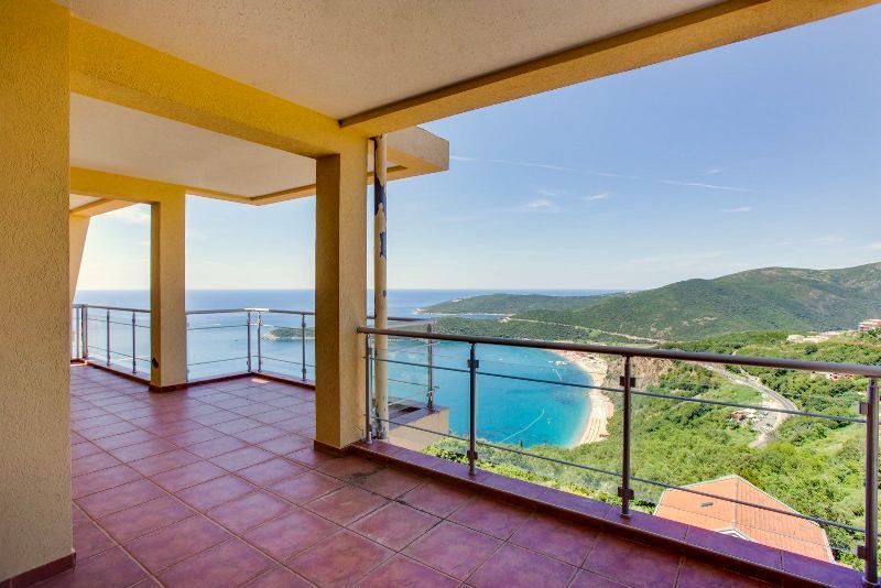 Apartment with fantastic sea view Prijevor, Budva-Top Estate Montenegro