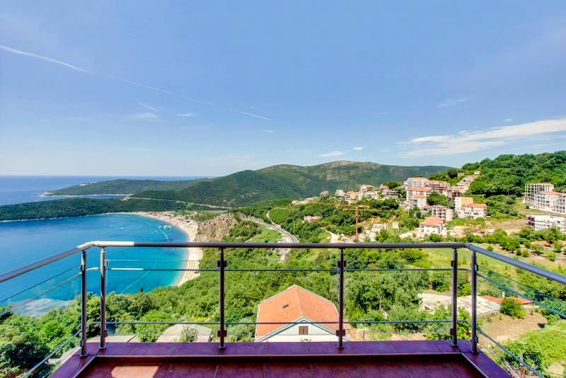 Wohnung mit fantastischem Meerblick Prijevor, Budva -Top Immobilien Montenegro