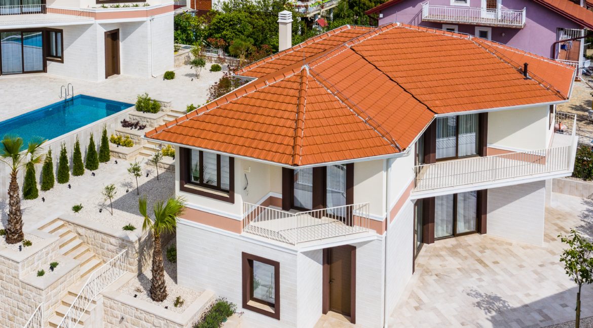 New house with panoramic sea view Kava, Tivat-Top Estate Montenegro